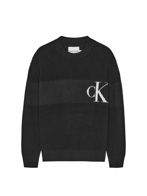 CALVIN KLEIN Maglioncino Ragazzo regular CALVIN KLEIN | IB0IB01745BEH